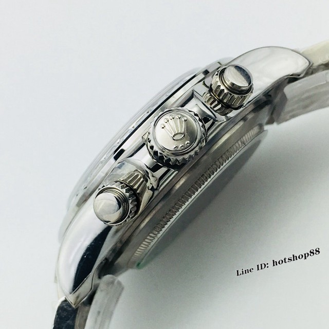 劳力士男士手表 Rolex宇宙计型彩虹迪通拿腕表 密镶钻石字面 gjs2290